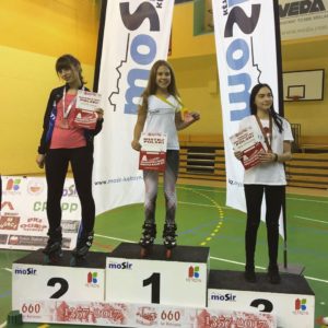 Podium classic junior women