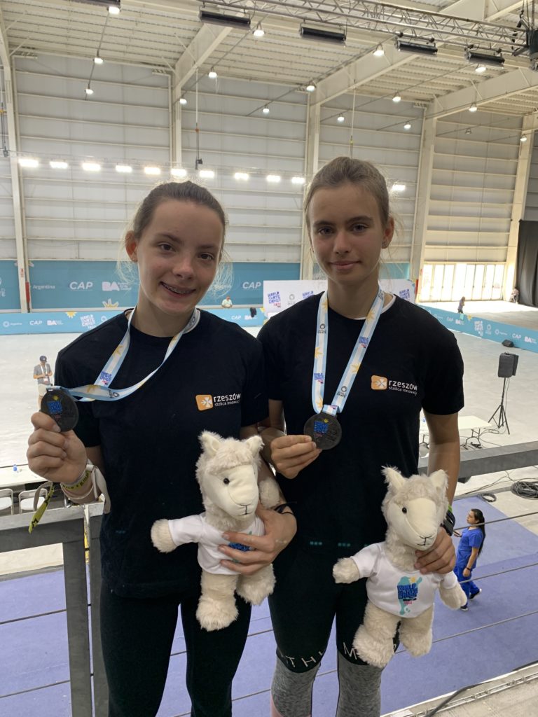 Medalistki pair slalom, Vicemistrzynie Świata - Aleksandra Lisiecka i Justyna Tęczar